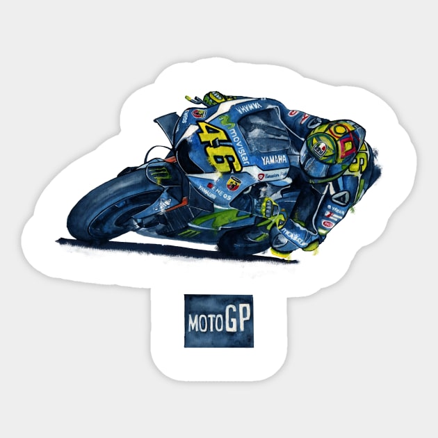 Moto GP Sticker by dareba